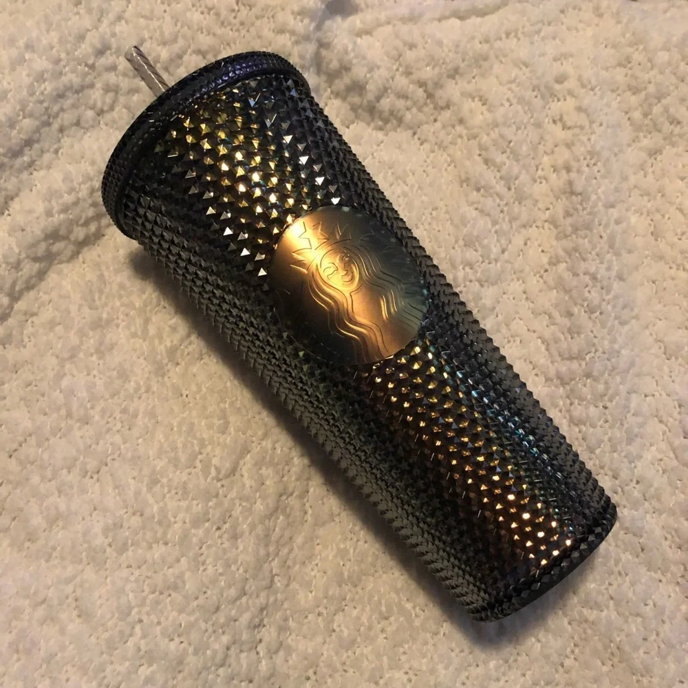 Starbucks dark bling unicorn tumbler